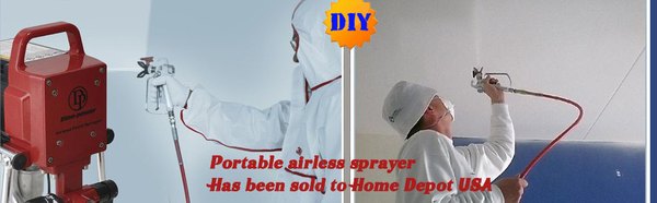 DIY airless paint sprayers